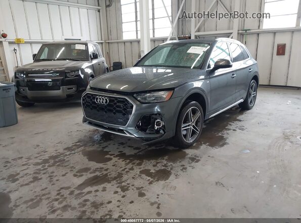WA1E2AFY4R2120785 2024 AUDI Q5 Серый Передняя левая четверть