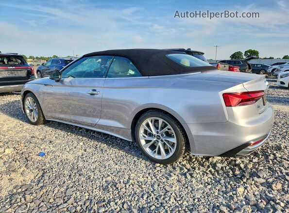 WAU2AGF50NN003098 2022 AUDI A5 Silver Trasero izquierdo