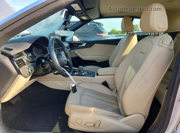 WAU2AGF50NN003098 2022 AUDI A5 Silver Vista interior delantera