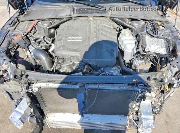 WAU2AGF59MN001462 2021 AUDI A5 Black Вид задньої частини салону