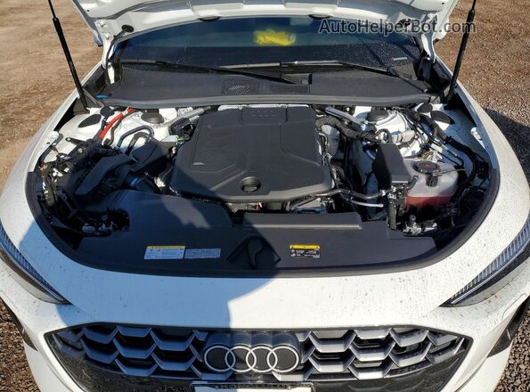 WAU2BCFU3SN044396 2025 AUDI A5 White უკანა სალონის ხედი