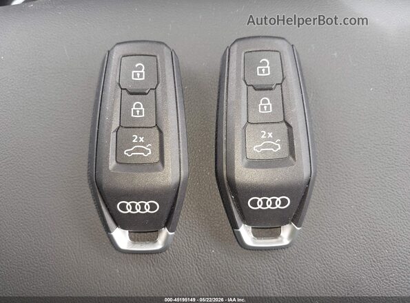 WAU2BCFU4SN032290 2025 AUDI ALL Black Առջևի վահանակի տեսք