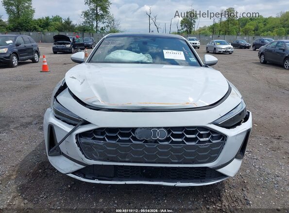 WAU2BCFU6SN069096 2025 AUDI ALL White Vista del cuadro de instrumentos