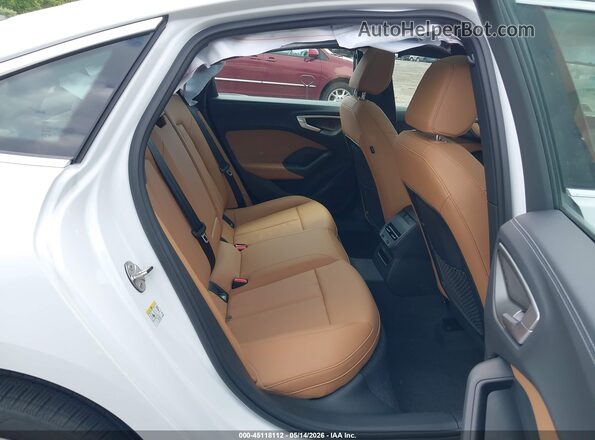 WAU2BCFU6SN069096 2025 AUDI ALL White Vista de la etiqueta del VIN