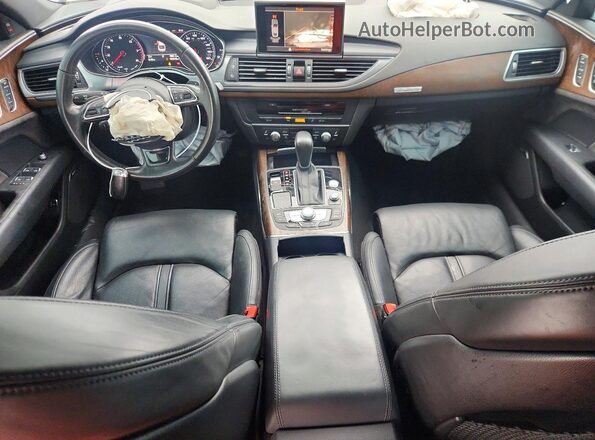 WAU2GAFC1GN075439 2016 AUDI A7 Silver Dashboard view