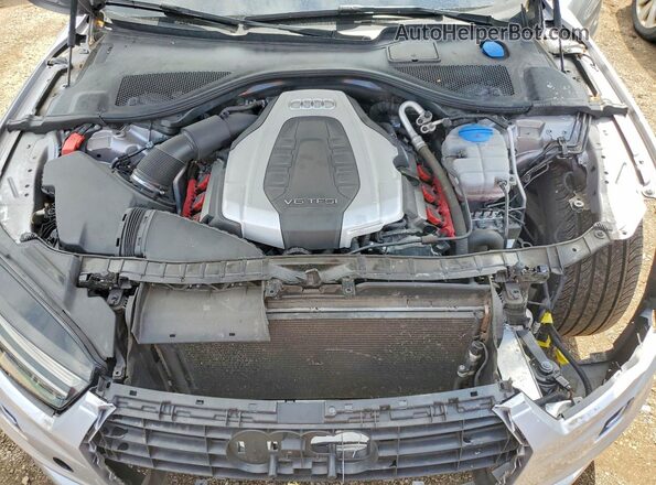 WAU2GAFC1GN132724 2016 AUDI A7 Silver უკანა სალონის ხედი