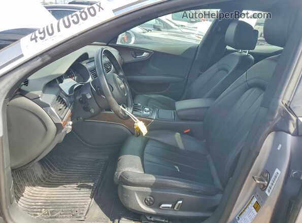 WAU2GAFC1GN132724 2016 AUDI A7 Silver წინა სალონის ხედი