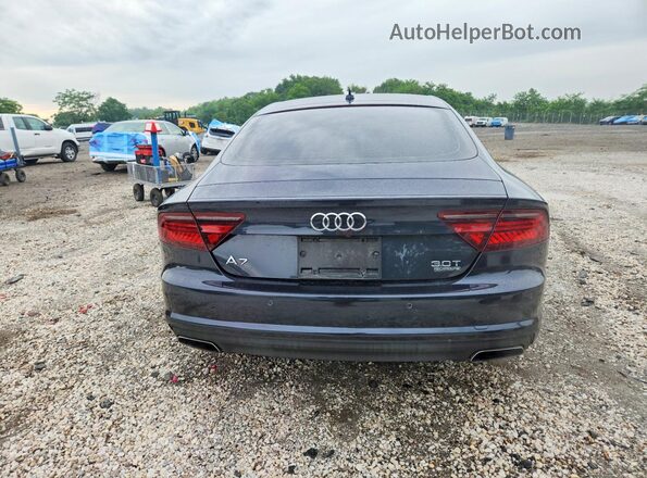 WAU2GAFC4GN128988 2016 AUDI A7 Синий Вид сзади