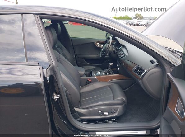 WAU2GAFC5GN031864 2016 AUDI A7 Black Вид салону спереду