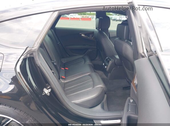 WAU2GAFC5GN031864 2016 AUDI A7 Black Вид наклейки з VIN-кодом