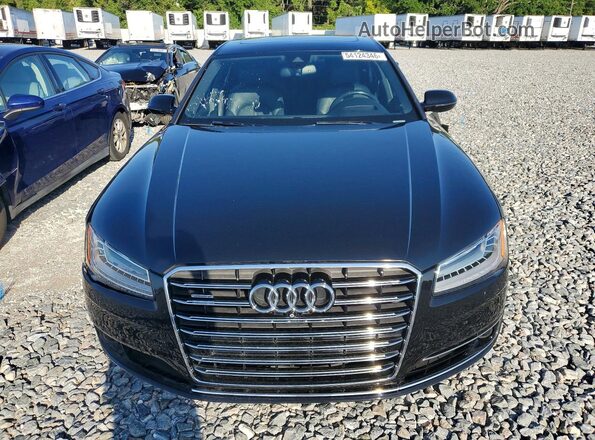 WAU34AFD0GN014119 2016 AUDI A8 Black Vista frontal