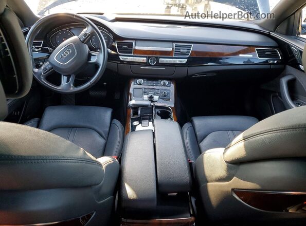 WAU34AFD0GN014119 2016 AUDI A8 Black Vista del salpicadero