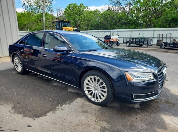 WAU34AFD0GN018641 2016 AUDI A8 Black Przód prawy