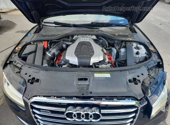 WAU34AFD0GN018641 2016 AUDI A8 Black Widok wnętrza z tyłu