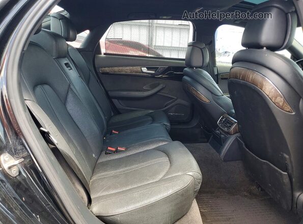 WAU34AFD6GN010477 2016 AUDI A8 Black Widok tylnych siedzeń