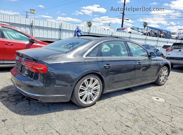 WAU34AFD6GN010477 2016 AUDI A8 Black Tył prawy