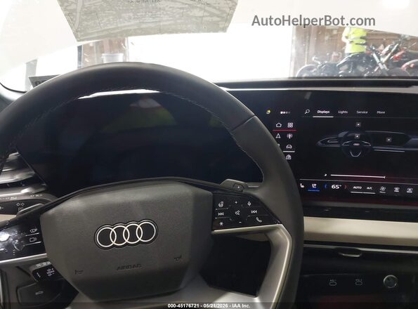 WAU3BCFU3SN053765 2025 AUDI ALL White Հետևի նստատեղերի տեսք
