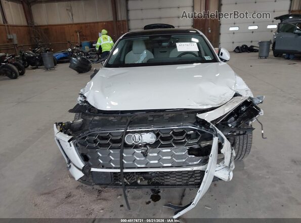 WAU3BCFU3SN053765 2025 AUDI ALL White Սարքավորումների վահանակի տեսք