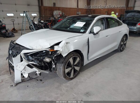 WAU3BCFU3SN053765 2025 AUDI ALL White Առջևի ձախ երեք քառորդ տեսարան