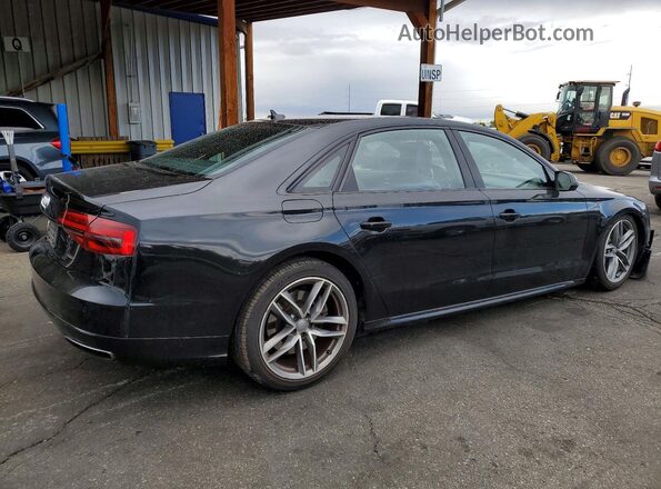 WAU44AFD7HN016603 2017 AUDI A8 Black Rear right