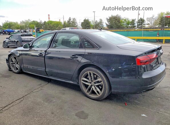 WAU44AFD7HN016603 2017 AUDI A8 Black Rear left