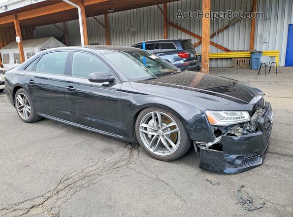 WAU44AFD7HN016603 2017 AUDI A8 Black Front right