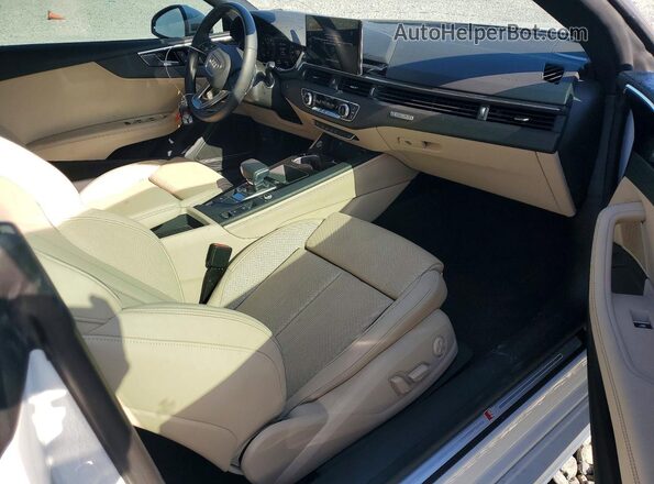 WAU5AGF5XRN001040 2024 AUDI OTHER White Вид панелі приладів