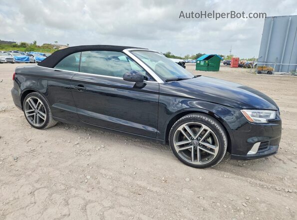 WAU6ULFF5H1063903 2017 AUDI A3 Black Delantero derecho