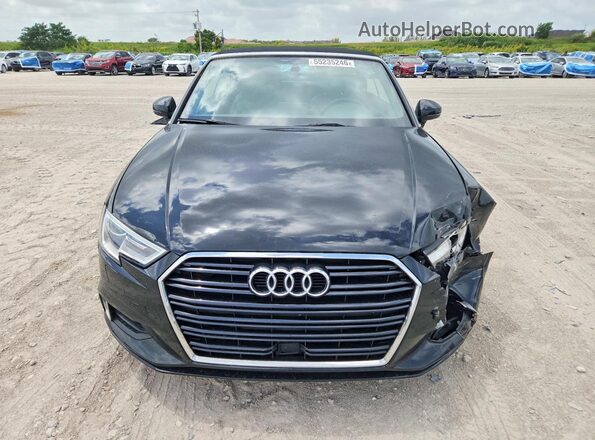 WAU6ULFF5H1063903 2017 AUDI A3 Black Vista frontal