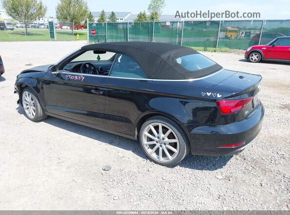 WAU6ULFF6J1000296 2018 AUDI A3 Черный Задняя левая четверть