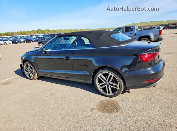 WAU78LFF0H1080004 2017 AUDI A3 Black Tył lewy