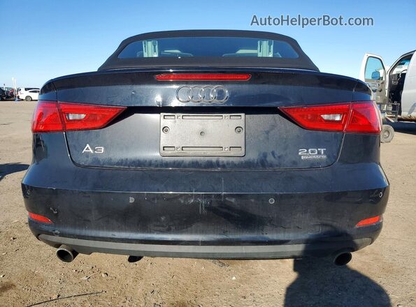 WAU78LFF6G1101386 2016 AUDI A3 Black Вид ззаду
