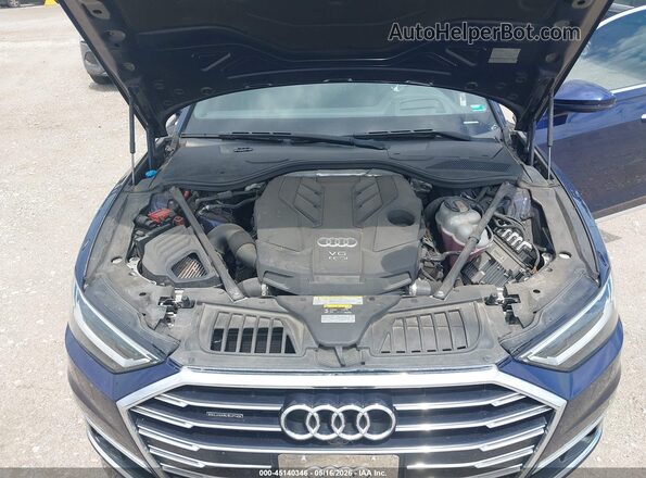 WAU8DAF82KN019064 2019 AUDI OTHER Blue Widok z tyłu