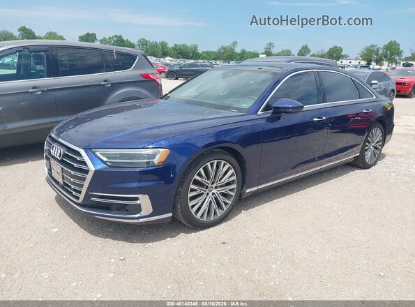 WAU8DAF82KN019064 2019 AUDI OTHER Blue Przód lewy