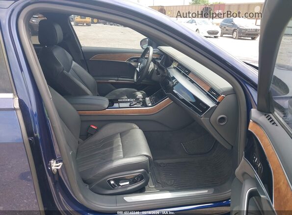 WAU8DAF82KN019064 2019 AUDI OTHER Blue Widok wnętrza z przodu
