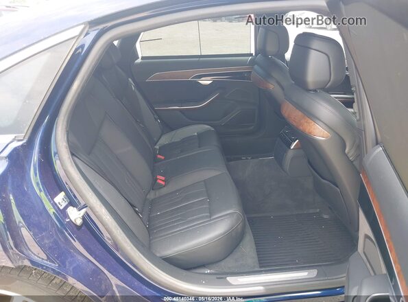 WAU8DAF82KN019064 2019 AUDI OTHER Blue Widok naklejki z numerem VIN