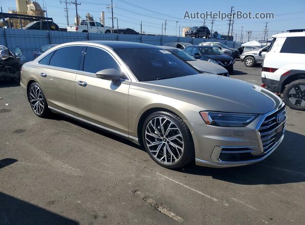 WAU8DAF82MN008472 2021 AUDI A8 Tan Przód prawy