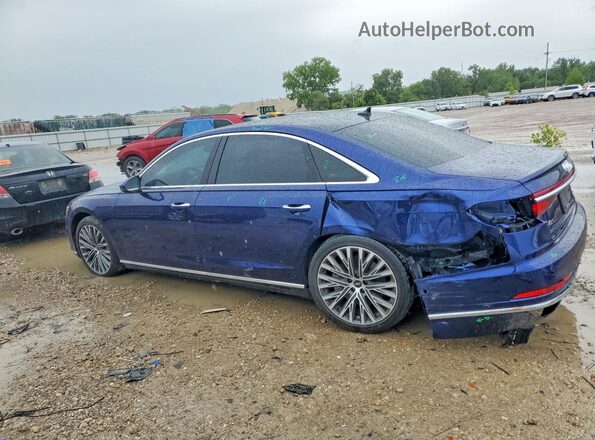 WAU8DAF87MN023923 2021 AUDI A8 Blue Tył lewy