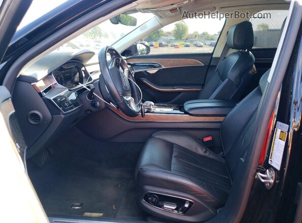 WAU8HAF82LN008779 2020 AUDI A8 Black Vista interior delantera