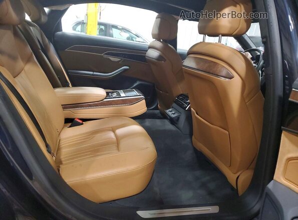 WAU8HAF83MN008405 2021 AUDI A8 Blue Հետևի նստատեղերի տեսք