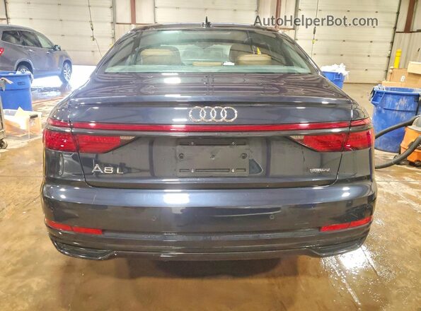 WAU8HAF83MN008405 2021 AUDI A8 Blue Հետևի տեսք