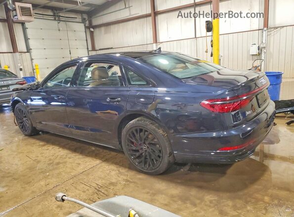 WAU8HAF83MN008405 2021 AUDI A8 Blue Հետևի ձախ