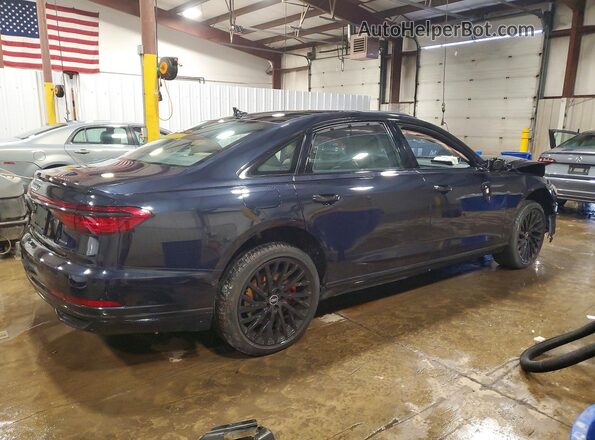 WAU8HAF83MN008405 2021 AUDI A8 Blue Հետևի աջ