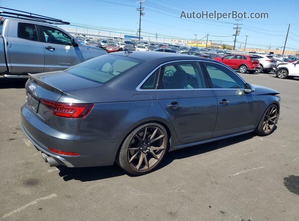 WAUA4AF49KA109558 2019 AUDI S4 Gray Задня права чверть