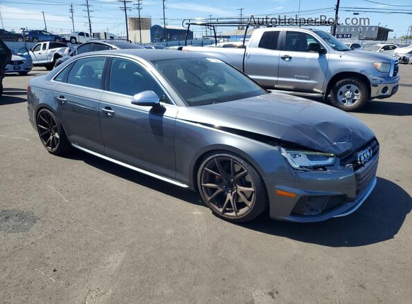 WAUA4AF49KA109558 2019 AUDI S4 Gray Передня права чверть