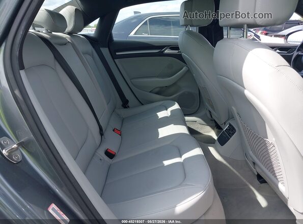 WAUA7GFF3G1027649 2016 AUDI A3 Серый Вид наклейки с VIN-кодом