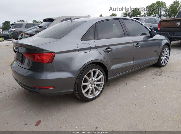 WAUA7GFF9G1037327 2016 AUDI A3 Gray Trasero derecho