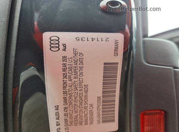 WAUABAF42PN020596 2023 AUDI A4 Charcoal Widok komory silnika