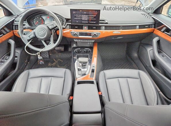 WAUABAF42PN020596 2023 AUDI A4 Charcoal Widok deski rozdzielczej
