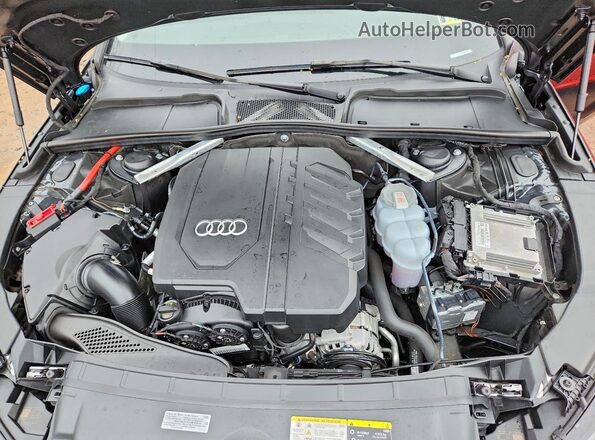 WAUABAF42PN020596 2023 AUDI A4 Charcoal Widok wnętrza z tyłu